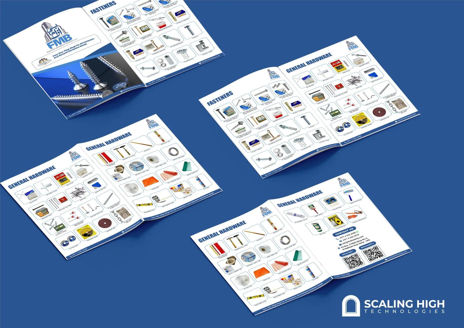 Product catalog cover for a fasteners and general hardware supplier, branded under the Timber Fix product line.